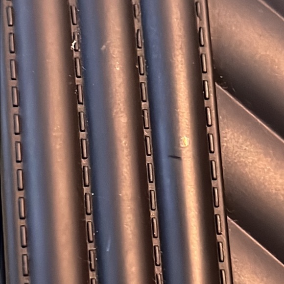 New Black with Gold Clasp and Chain Jelly Quilted Soft Silicone Shoulder Purse - Picture 10 of 12